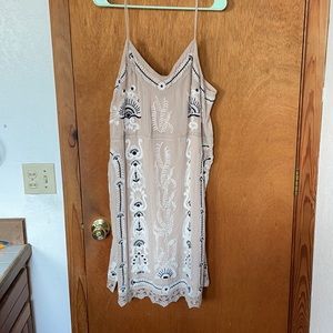 Embroidered dress